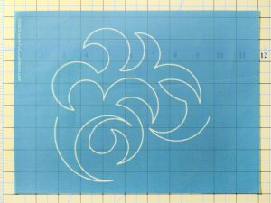 Full Line Stencil Overall Swirl